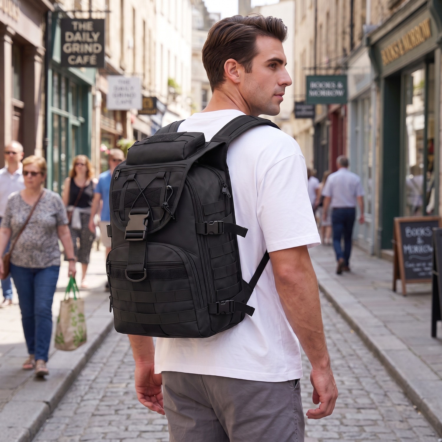 Crossfit Gear Bag - 35L Gym Training Backpack for Men