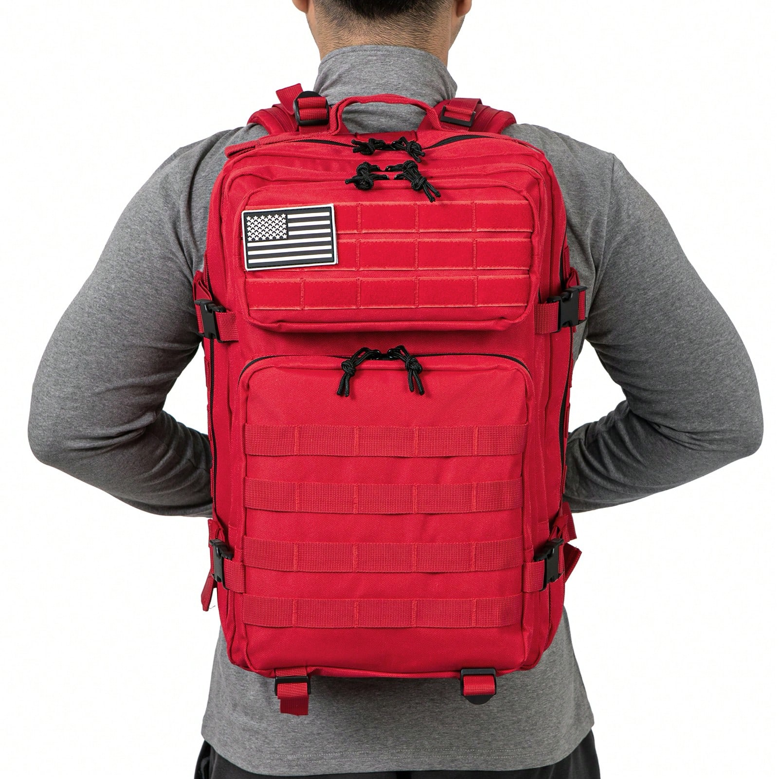 45L Heavy‑Duty Tactical Backpa - Crossfit Gear Bag ulasan dan harga
